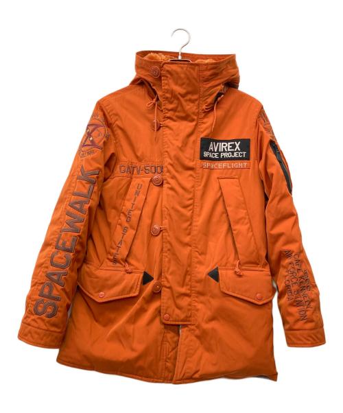 AVIREX（アヴィレックス）AVIREX (アヴィレックス) N-3B フライトジャケット オレンジ サイズ:Mの古着・服飾アイテム