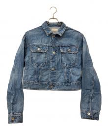 upper hights（アッパーハイツ）の古着「THE CROPPED JEAN JK」｜インディゴ