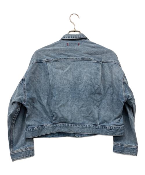 RED CARD（レッドカード）RED CARD (レッドカード) 別注ショートデニムジャケット インディゴ サイズ:FREEの古着・服飾アイテム