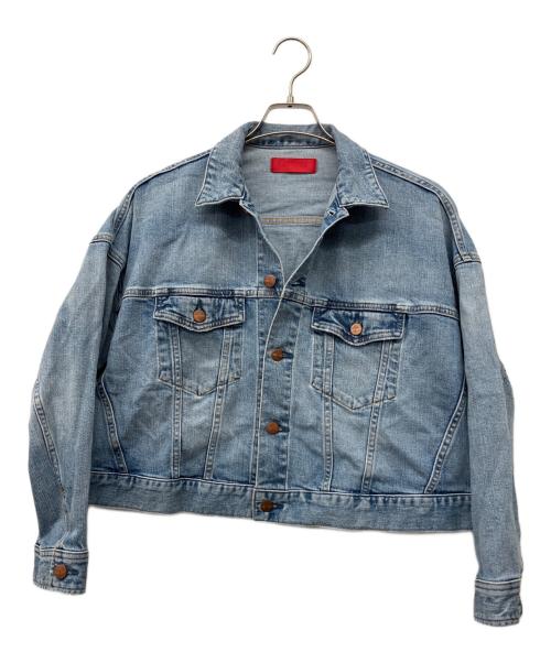 RED CARD（レッドカード）RED CARD (レッドカード) 別注ショートデニムジャケット インディゴ サイズ:FREEの古着・服飾アイテム