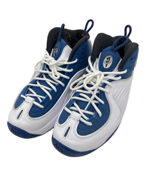 NIKE（ナイキ）NIKE (ナイキ) AIR PENNY 2 QSスニーカー ホワイト×ブルー サイズ:25.5㎝の古着・服飾アイテム