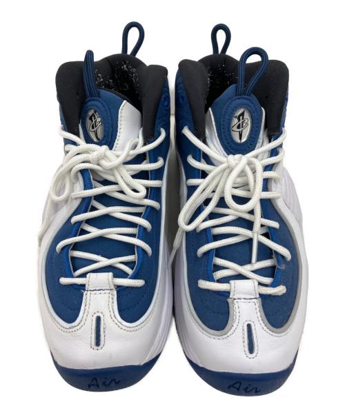 NIKE（ナイキ）NIKE (ナイキ) AIR PENNY 2 QSスニーカー ホワイト×ブルー サイズ:25.5㎝の古着・服飾アイテム