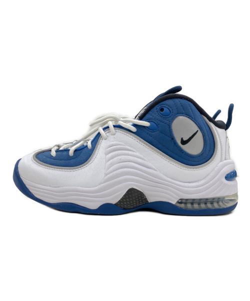 NIKE（ナイキ）NIKE (ナイキ) AIR PENNY 2 QSスニーカー ホワイト×ブルー サイズ:25.5㎝の古着・服飾アイテム