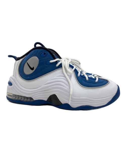 NIKE（ナイキ）NIKE (ナイキ) AIR PENNY 2 QSスニーカー ホワイト×ブルー サイズ:25.5㎝の古着・服飾アイテム