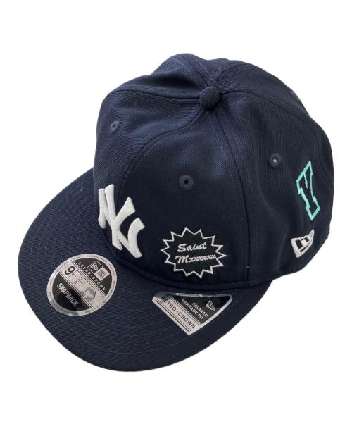 New Era（ニューエラ）New Era (ニューエラ) SAINT MICHAEL (セントマイケル) MLB YANKEES SNAPBACK ロゴキャップ ネイビー 未使用品の古着・服飾アイテム