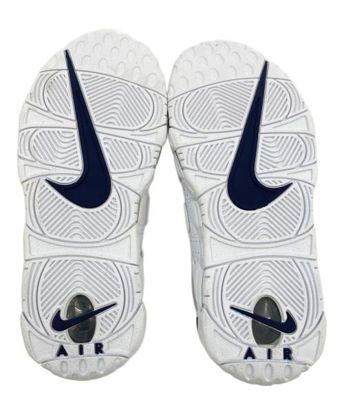 NIKE（ナイキ）NIKE (ナイキ) AIR MORE UPTEMPO 96 WHITE/MIDNIGHT NAVY- サイズ:25.5cm 未使用品の古着・服飾アイテム