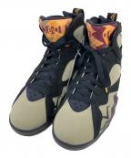 NIKEナイキ）の古着「AIR JORDAN 7 RETRO」｜ブラック×ベージュ