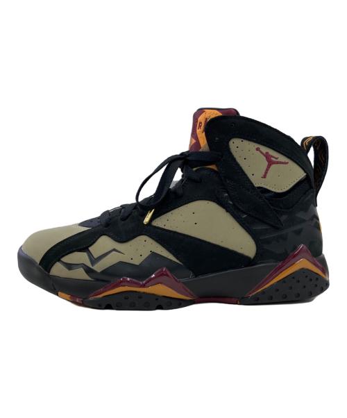 NIKE（ナイキ）NIKE (ナイキ) AIR JORDAN 7 RETRO ブラック×ベージュ サイズ:25.5 未使用品の古着・服飾アイテム