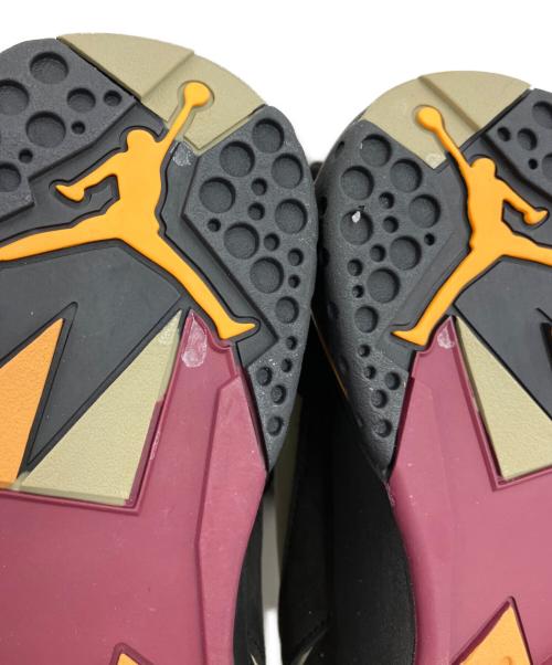 NIKE（ナイキ）NIKE (ナイキ) AIR JORDAN 7 RETRO ブラック×ベージュ サイズ:25.5 未使用品の古着・服飾アイテム