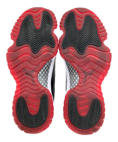 NIKE（ナイキ）NIKE (ナイキ) AIR JORDAN 11 RETRO LOW ブラック×ホワイト サイズ:25の古着・服飾アイテム