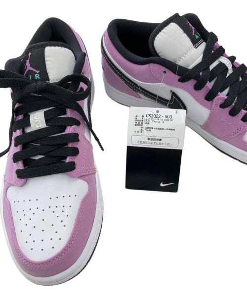 NIKE（ナイキ）NIKE (ナイキ) スニーカー ホワイト×パープル サイズ:25.5㎝の古着・服飾アイテム