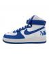 NIKE (ナイキ) AIR FORCE 1 07 HIGH EMB White/Rush Blue サイズ:25.5cm 未使用品：15000円