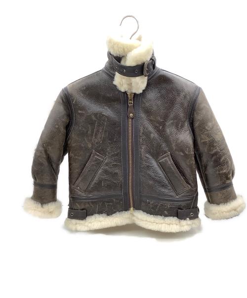 Schott（ショット）Schott (ショット) B-3フライトジャケット ブラウン サイズ:Lの古着・服飾アイテム