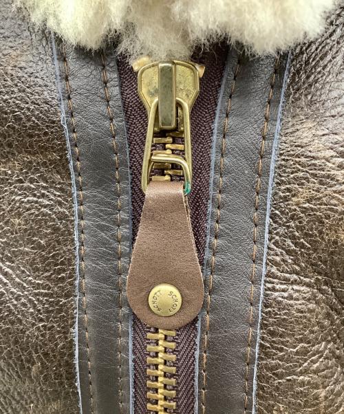 Schott（ショット）Schott (ショット) B-3フライトジャケット ブラウン サイズ:Lの古着・服飾アイテム