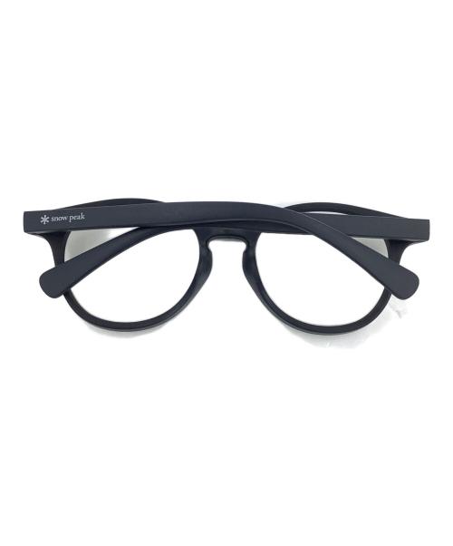 JIN'S（ジンズ）JIN'S (ジンズ) Snow peak (スノーピーク) Rubber SUNGLASSES Multi Occasion グレー サイズ:52.2□20.0の古着・服飾アイテム