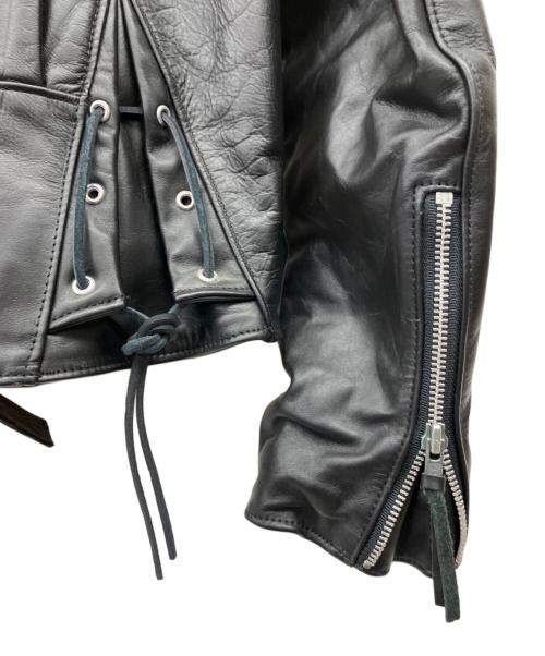 HARLEY-DAVIDSON（ハーレーダビッドソン）HARLEY-DAVIDSON (ハーレーダビッドソン) レザーライダースジャケット ブラック サイズ:Mの古着・服飾アイテム