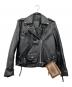 HARLEY-DAVIDSON（ハーレーダビッドソン）の古着「レザーライダースジャケット」｜ブラック