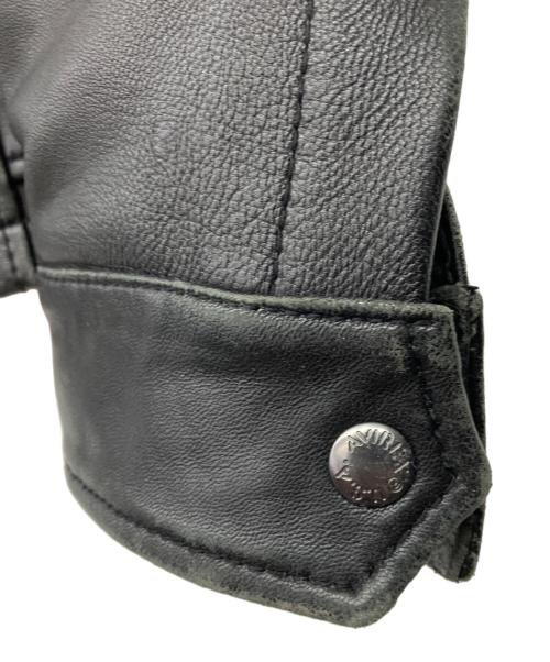 AVIREX（アヴィレックス）AVIREX (アヴィレックス) SHEEP NAVAL JACKET PATCHESUS ブラック サイズ:Lの古着・服飾アイテム