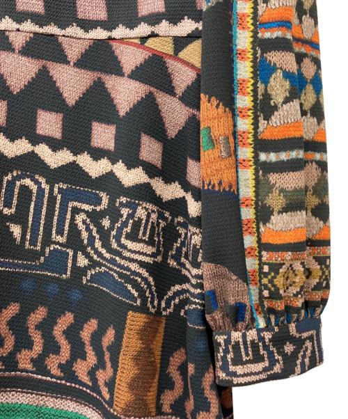 ETRO（エトロ）ETRO (エトロ) 長袖ワンピース マルチカラー サイズ:40の古着・服飾アイテム