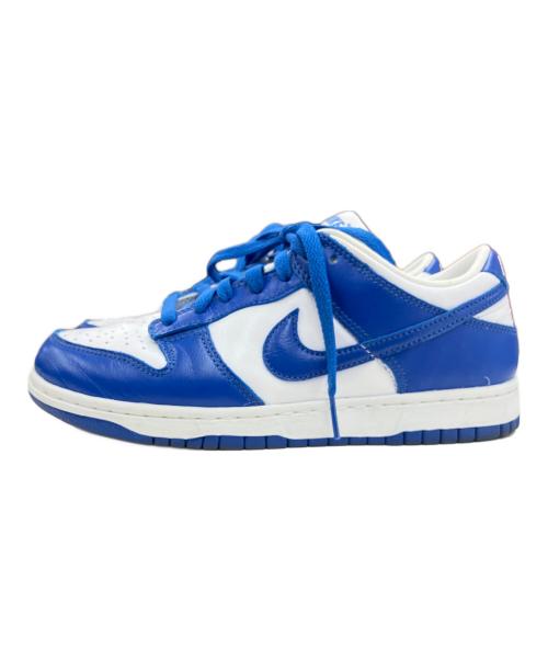NIKE（ナイキ）NIKE (ナイキ) ローカットスニーカー ホワイト×ブルー サイズ:24の古着・服飾アイテム