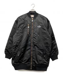 adidas Originals（アディダスオリジナル）の古着「MA-1型ミリタリーコート」｜ブラック