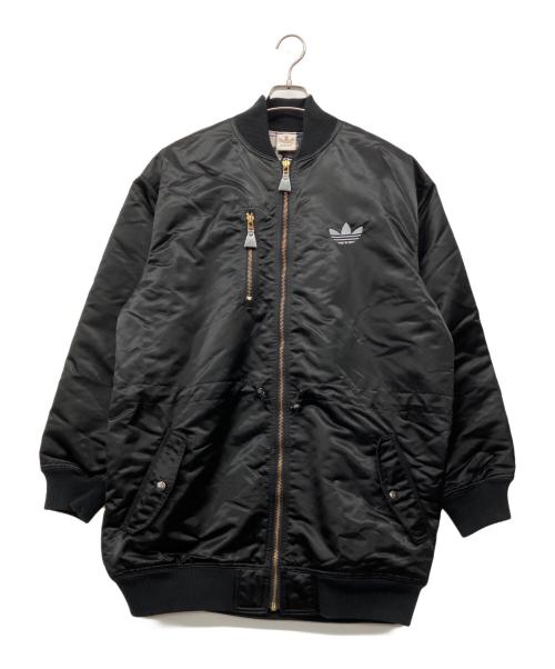 adidas Originals（アディダスオリジナル）adidas originals (アディダスオリジナル) MA-1型ミリタリーコート ブラック サイズ:Lの古着・服飾アイテム