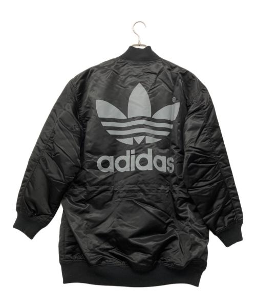 adidas Originals（アディダスオリジナル）adidas originals (アディダスオリジナル) MA-1型ミリタリーコート ブラック サイズ:Lの古着・服飾アイテム