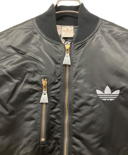 adidas Originals（アディダスオリジナル）adidas originals (アディダスオリジナル) MA-1型ミリタリーコート ブラック サイズ:Lの古着・服飾アイテム