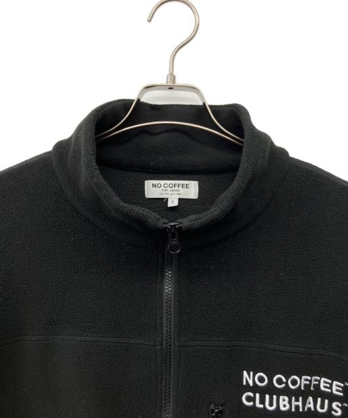 NO COFFEE CLUBHAUS（ノーコーヒー）NO COFFEE clubhaus (ノーコーヒー) ゴルフウェア(トップス) ブラック サイズ:Lの古着・服飾アイテム