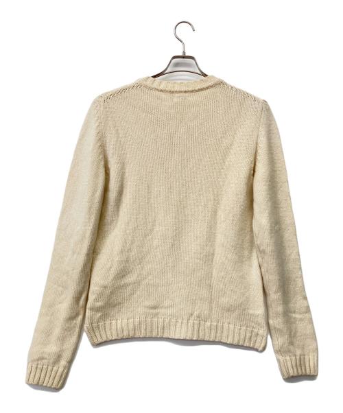 nomiamo（ノミアモ）nomiamo (ノミアモ) 厚手ニット ベージュ サイズ:Mの古着・服飾アイテム