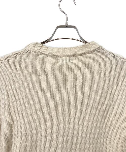nomiamo（ノミアモ）nomiamo (ノミアモ) 厚手ニット ベージュ サイズ:Mの古着・服飾アイテム