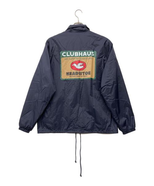HIIT（ヒート）HIIT (ヒート) CLUBHAUS (クラブハウス) コーチジャケット ネイビー サイズ:Lの古着・服飾アイテム