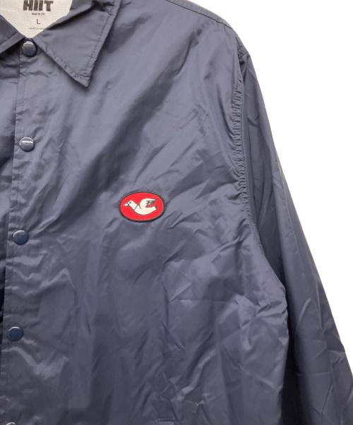 HIIT（ヒート）HIIT (ヒート) CLUBHAUS (クラブハウス) コーチジャケット ネイビー サイズ:Lの古着・服飾アイテム
