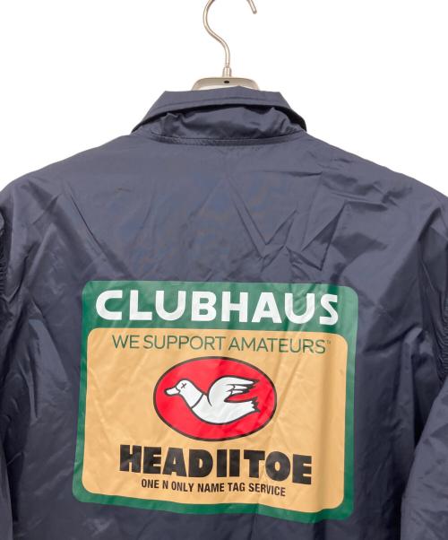 HIIT（ヒート）HIIT (ヒート) CLUBHAUS (クラブハウス) コーチジャケット ネイビー サイズ:Lの古着・服飾アイテム