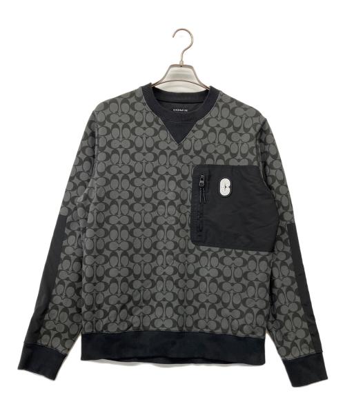COACH（コーチ）COACH (コーチ) スウェット ブラック サイズ:Mの古着・服飾アイテム