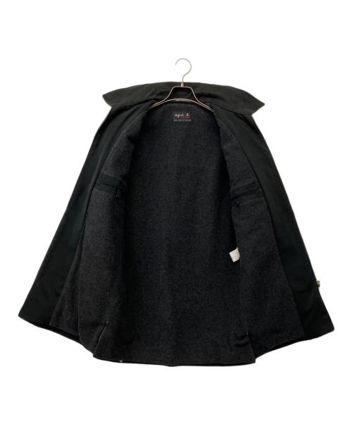 agnes b homme（アニエスベーオム）agnes b homme (アニエスベーオム) ダックジャケット ブラックの古着・服飾アイテム