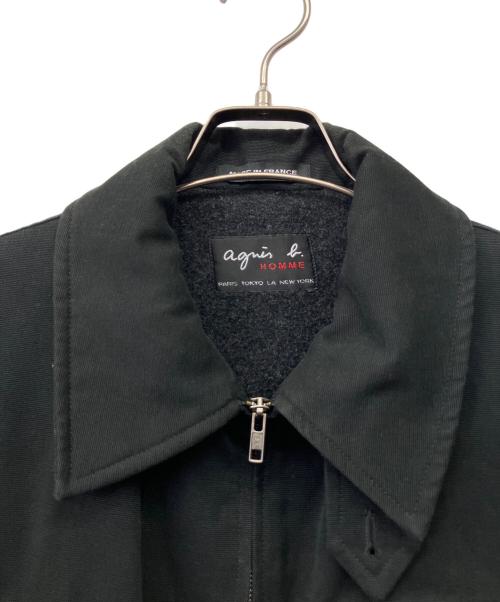 agnes b homme（アニエスベーオム）agnes b homme (アニエスベーオム) ダックジャケット ブラックの古着・服飾アイテム