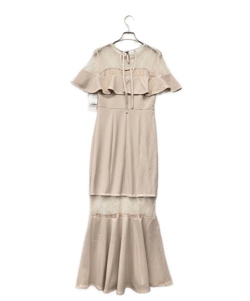 Snidel（スナイデル）Snidel (スナイデル) キャミソールワンピース ベージュ サイズ:1 未使用品の古着・服飾アイテム