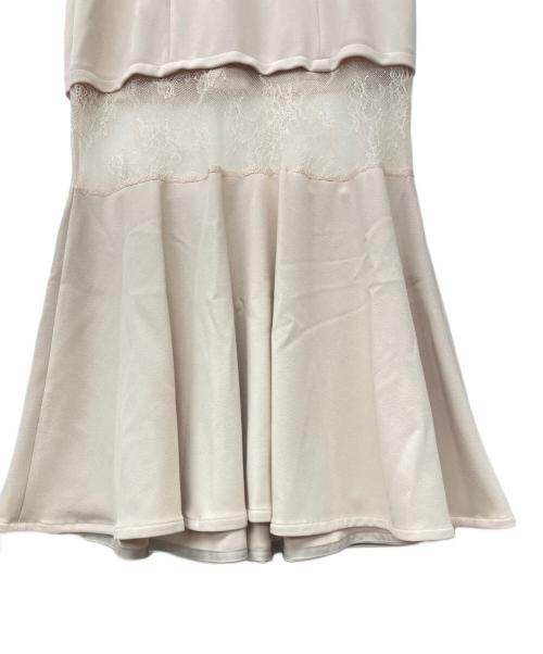 Snidel（スナイデル）Snidel (スナイデル) キャミソールワンピース ベージュ サイズ:1 未使用品の古着・服飾アイテム