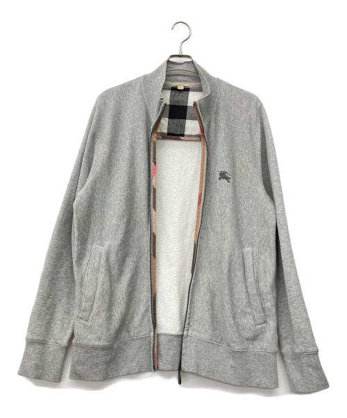 BURBERRY BRIT（バーバリーブリット）BURBERRY BRIT (バーバリーブリット) ジップアップスウェット グレー サイズ:XLの古着・服飾アイテム
