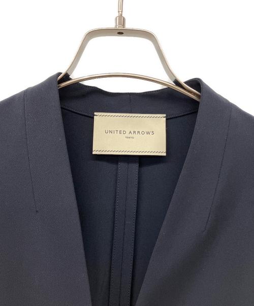UNITED ARROWS（ユナイテッドアローズ）UNITED ARROWS (ユナイテッドアローズ) テーラードジャケット ブラック サイズ:M 未使用品の古着・服飾アイテム