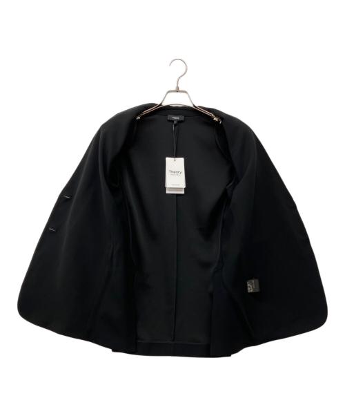 theory（セオリー）theory (セオリー) テーラードジャケット ブラック サイズ:M 未使用品の古着・服飾アイテム