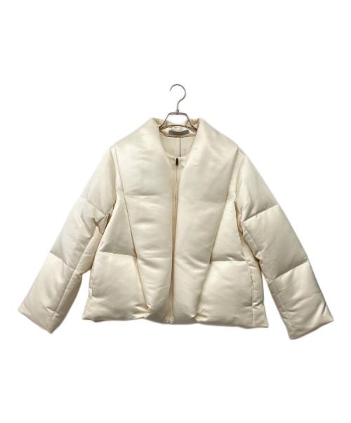 theory luxe（セオリーリュクス）theory luxe (セオリーリュクス) IDALAダウンジャケット ホワイト サイズ:M 未使用品の古着・服飾アイテム