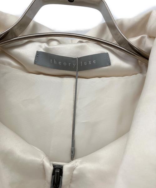 theory luxe（セオリーリュクス）theory luxe (セオリーリュクス) IDALAダウンジャケット ホワイト サイズ:M 未使用品の古着・服飾アイテム