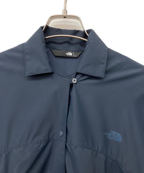 THE NORTH FACE（ザ ノース フェイス）THE NORTH FACE (ザ ノース フェイス) 長袖ワンピース ネイビー サイズ:Lの古着・服飾アイテム