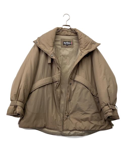 WILD THINGS（ワイルドシングス）WILD THINGS (ワイルドシングス) URBAN RESEARCH (アーバンリサーチ) belted puff jacket ベージュ サイズ:FREEの古着・服飾アイテム