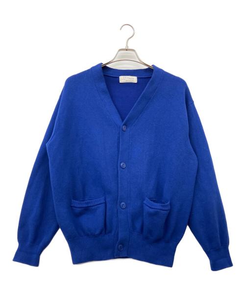 J.J.Mercer（ジェイジェイ・マーサー）J.J.Mercer (ジェイジェイ・マーサー) 厚手カーディガン ブルー サイズ:Fの古着・服飾アイテム