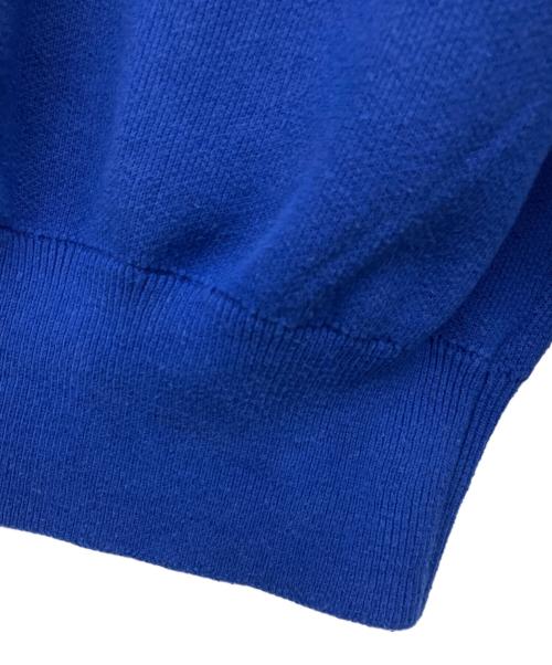 J.J.Mercer（ジェイジェイ・マーサー）J.J.Mercer (ジェイジェイ・マーサー) 厚手カーディガン ブルー サイズ:Fの古着・服飾アイテム