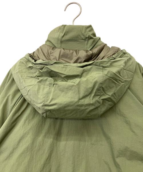 TAION（タイオン）TAION (タイオン) SHIPS別注 ビッグシルエットミリタリーダウン グリーン サイズ:Mの古着・服飾アイテム