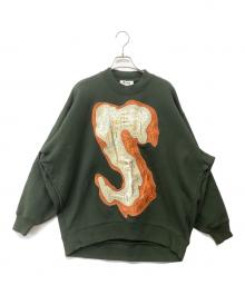 Acne studios（アクネ ストゥディオズ）の古着「KARVEL S LUREX」｜グリーン